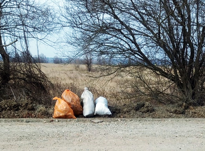 На улицах Усть-Лабинска продолжаются плановая уборка мусора и вырубка поросли