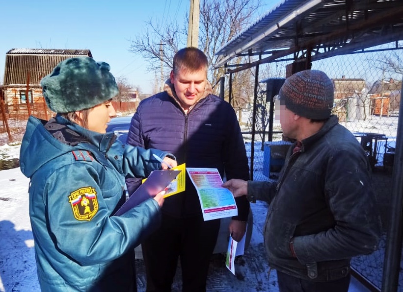 Рейдовое мероприятие по профилактике пожарной безопасности прошло в Усть-Лабинске