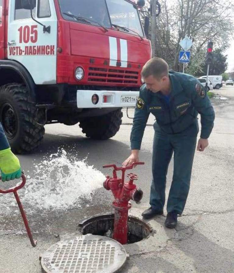 Проверка работоспособности пожарных гидрантов