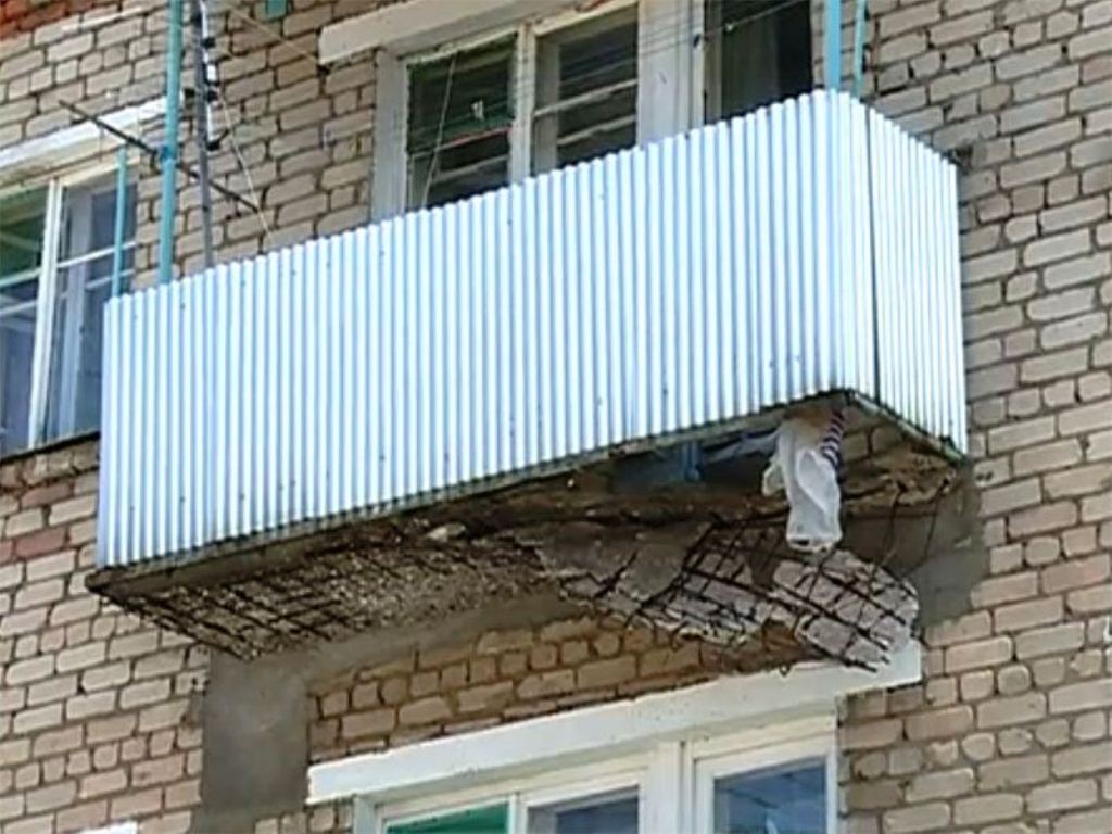 Не допустить обрушения балконов