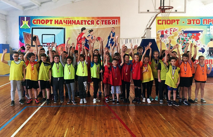 Городские соревнования по баскетболу среди детей прошли в "Олимпе"