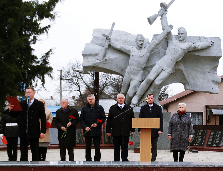 В Усть-Лабинске отметили 77-ю годовщину освобождения от немецко-фашистской оккупации