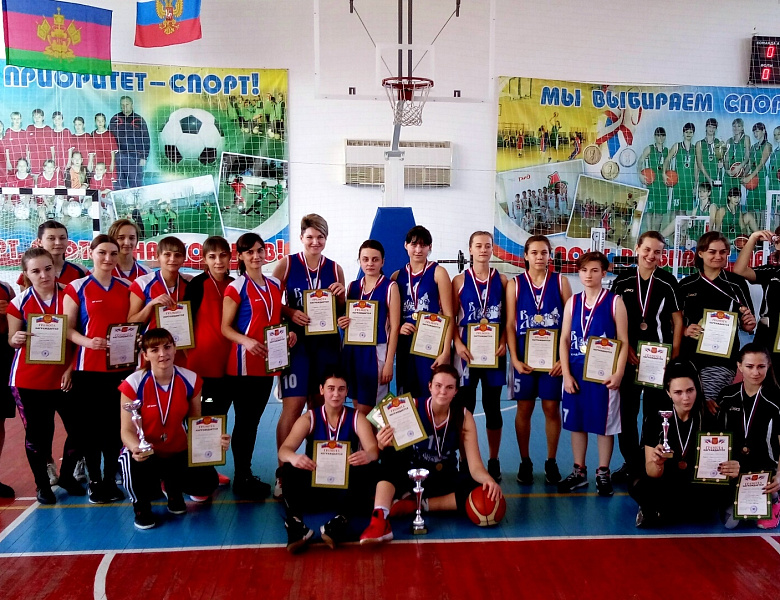 Чемпионат по баскетболу среди женщин прошёл в Усть-Лабинске