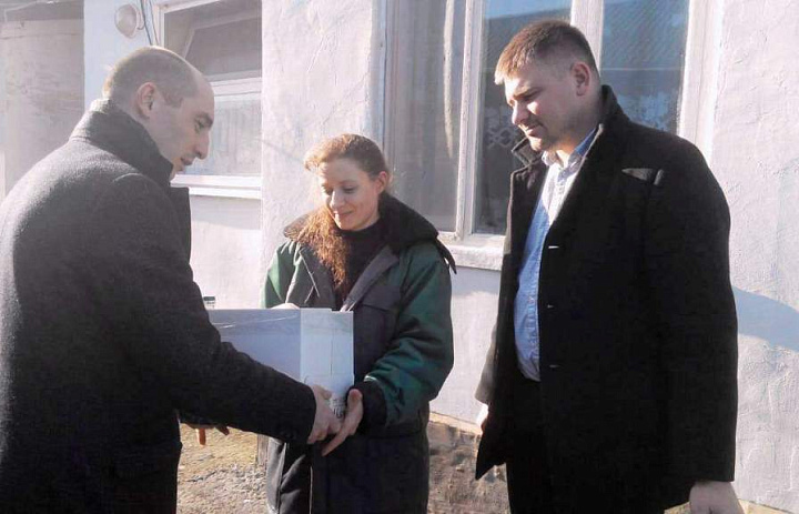 Материальная помощь жителям Усть-Лабинска