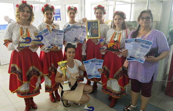 «Младороссы» и «Вдохновение» стали обладателями кубков Гран-При Всероссийского конкурса