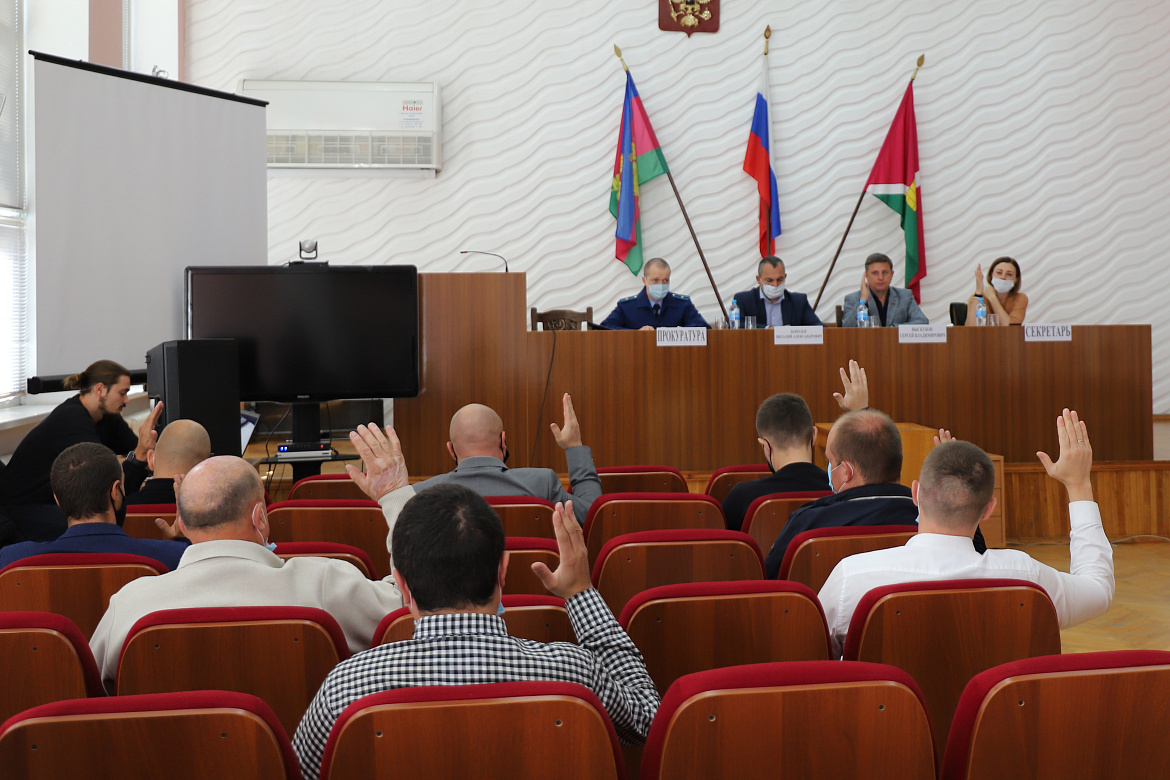 Сессия депутатов городского Совета