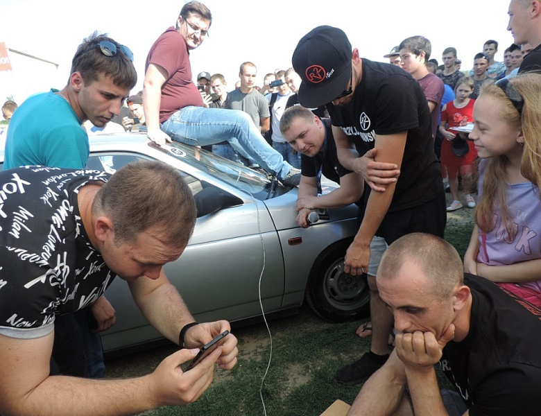 В Усть-Лабинске прошёл  фестиваль автозвука и тюнинга