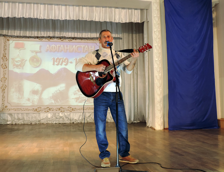 В Усть-Лабинске прошёл концерт "Колокола памяти — Афганистан"