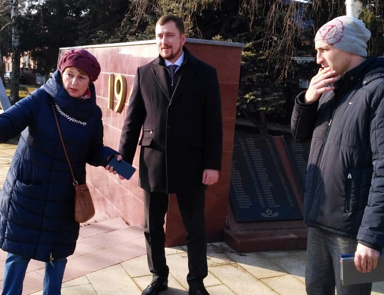 В Усть-Лабинске отреставрируют мемориал "Вечный огонь"