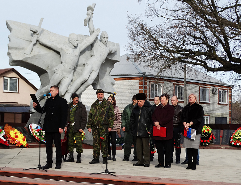 31-ю годовщину вывода советских войск из Афганистана отметили в Усть-Лабинске