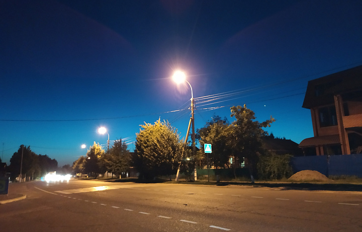 Ремонт уличного освещения на территории Усть-Лабинска продолжается