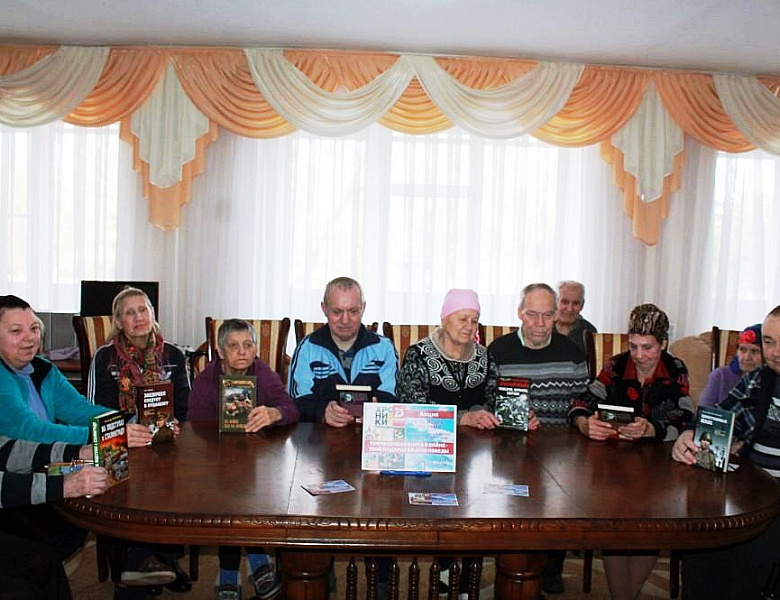 В доме-интернате для престарелых и инвалидов Усть-Лабинска прошло мероприятие "Счастливый случай"