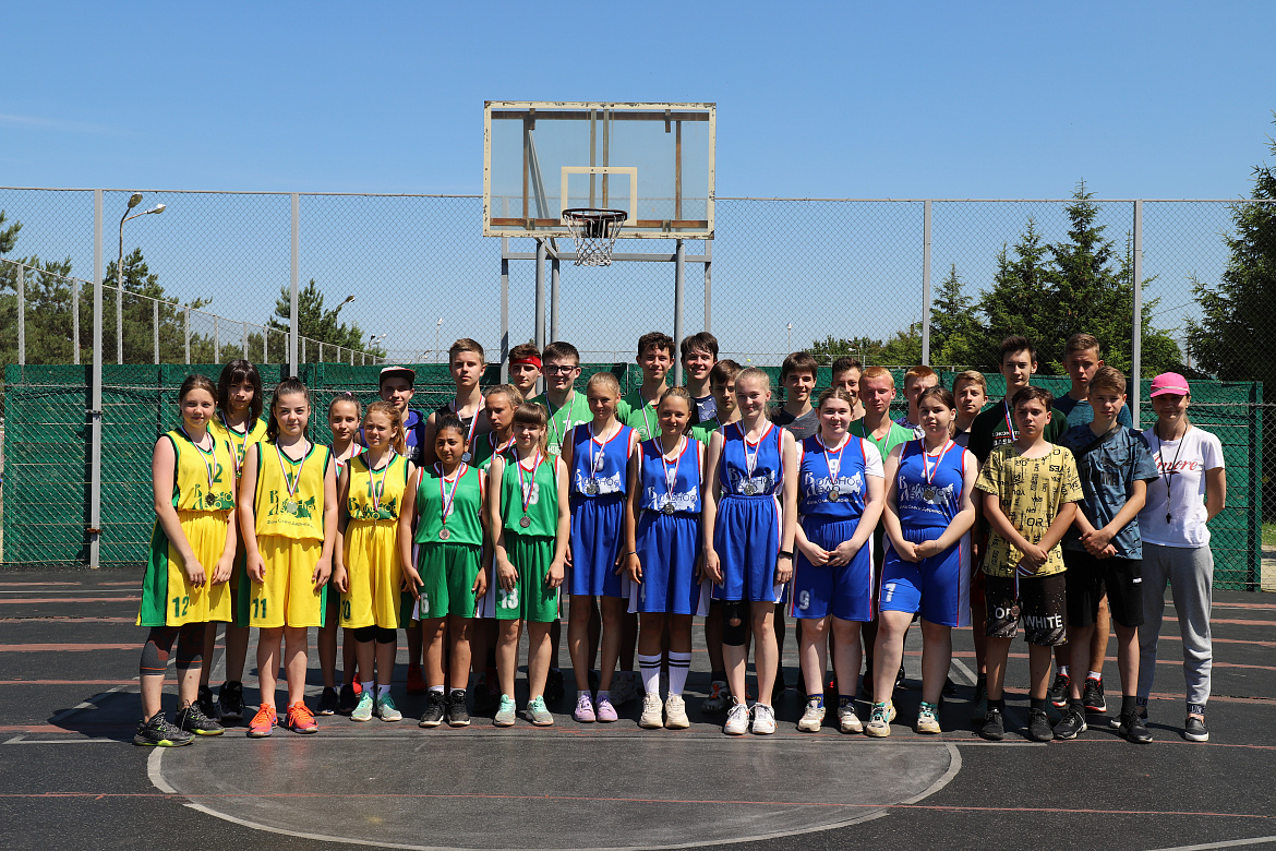 Городской этап по уличному баскетболу среди дворовых команд 2005-06 г.р. завершен