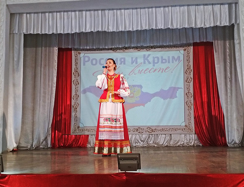 В Усть-Лабинске прошёл концерт, посвящённый 6-летию присоединения Крыма к России